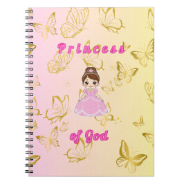 God's princess edition girls notizblock