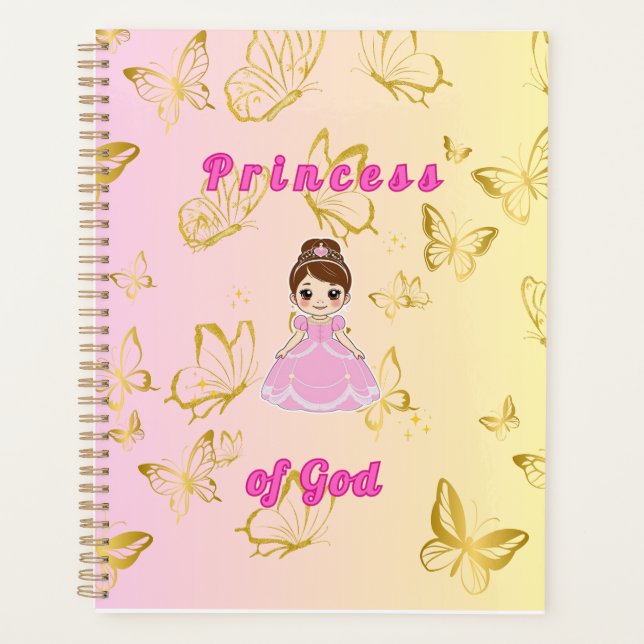 God's princess edition girls planer (Vorderseite)