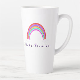 "Gods Promise" Regenbogen | Milchtasse