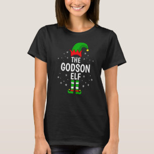 Godson Elf Xmas Matching Family Funny Christma T-Shirt