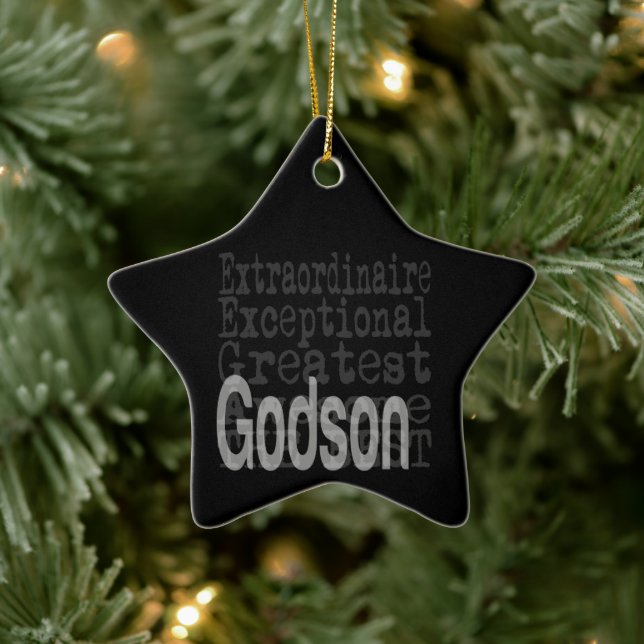 Godson Extraordinaire Keramik Ornament (Baum)
