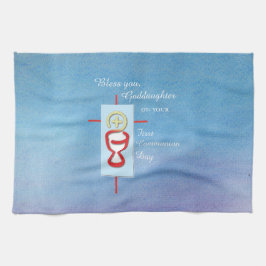 Godtochter, Erste Heilige Kommune, Türkis Geschirrtuch