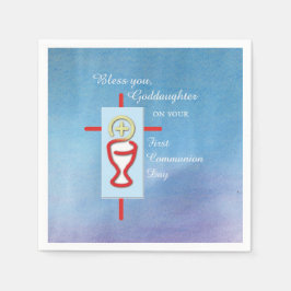Godtochter, Erste Heilige Kommune, Türkis Serviette