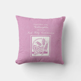 Godtochter Erste Kommune, Rosa Kissen