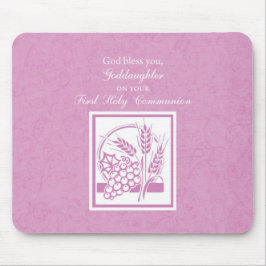 Godtochter Erste Kommune, Rosa Mousepad