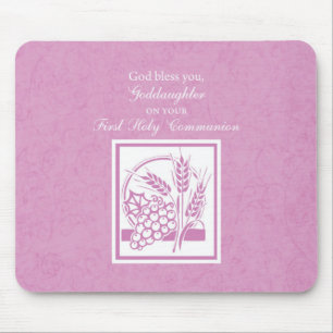 Godtochter Erste Kommune, Rosa Mousepad