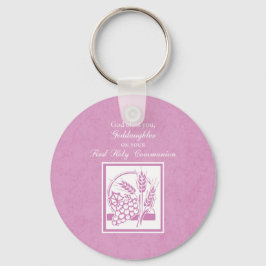 Godtochter Erste Kommune, Rosa Schlüsselanhänger