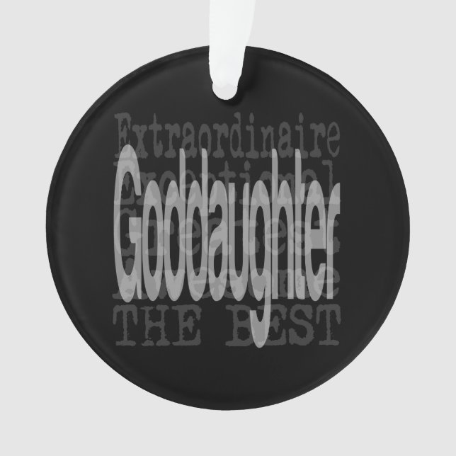 Godtochter Extraordinaire Ornament (Vorderseite)