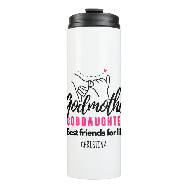 Godtochter Gift - GodMutter Die besten Freunde des Thermosbecher (Vorderseite)
