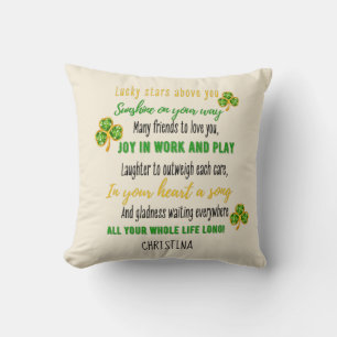Godtochter Gift Motivierend Ermutigung NAMED Kissen