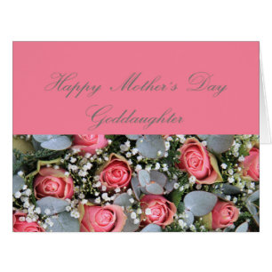Godtochter Happy Mother Day Rose Card