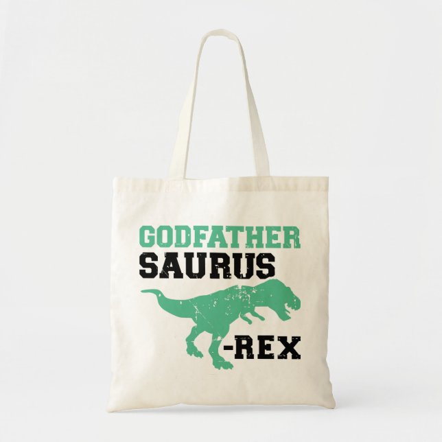 GodVater Saurus-Rex Tragetasche (Vorne)