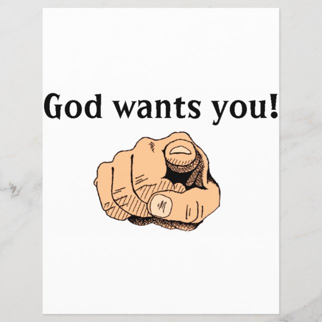 Godwantsyou Flyer (Vorne)