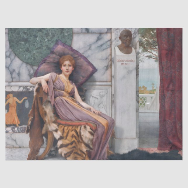 Godward Il Dolce Far Niente Seidenpapier (Vorderseite)