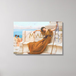 Godward Priestess of Bacchus Painting Leinwanddruck