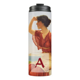 Godward The Signal Womit Portrait Art Monogram Thermosbecher