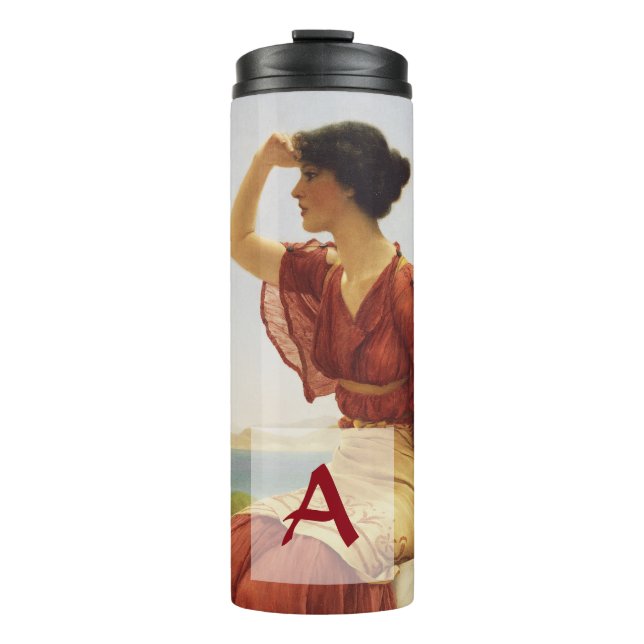 Godward The Signal Womit Portrait Art Monogram Thermosbecher (Vorderseite)