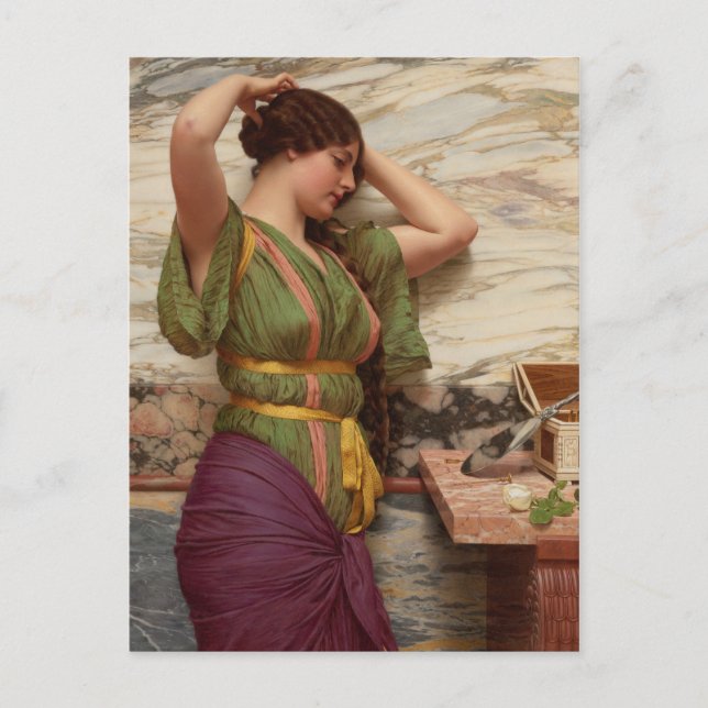 Godward Une réflexion équitable CC0626 Carte posta (Devant)