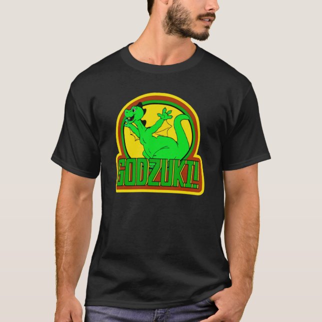 Godzilla godzuki TShirts Cadeau pour les fans pour (Devant)