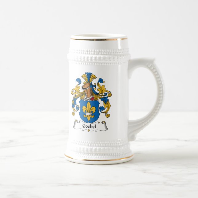 Goebel Familienwappen Bierglas (Rechts)