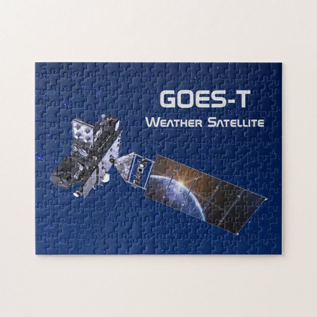 GOES-T-Wettersatellite (Horizontal)