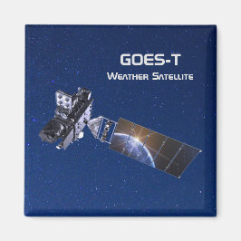 GOES-T-Wettersatellite Magnet