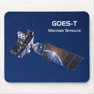 GOES-T-Wettersatellite Mousepad