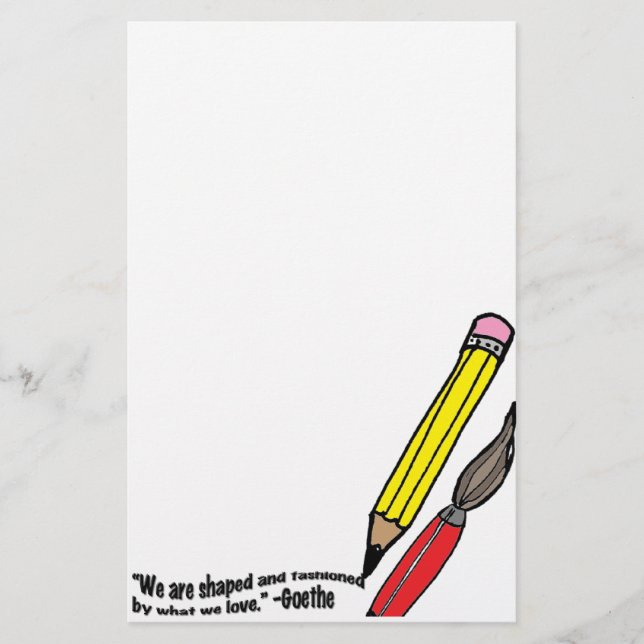 goethe briefpapier (Vorderseite)