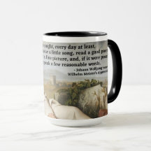 Goethe Citation Mug