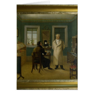Goethe, das zu seinem Sekretär John, 1834