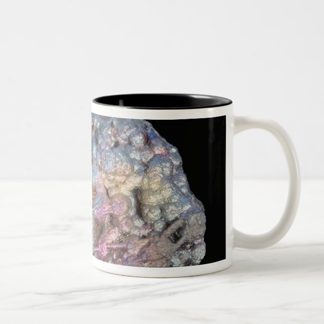 Goethite, der Iridescence zeigt Zweifarbige Tasse (Rechts)