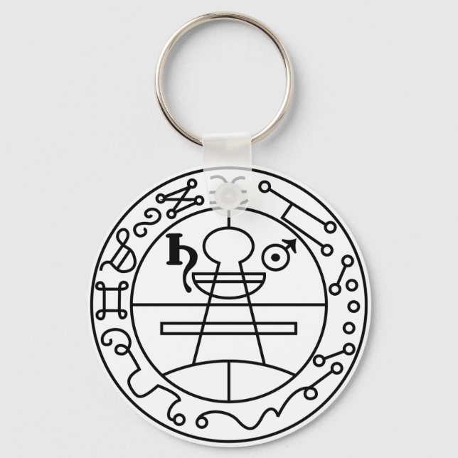 Goetia Siegel von Solomon Schlüsselanhänger (Vorderseite)