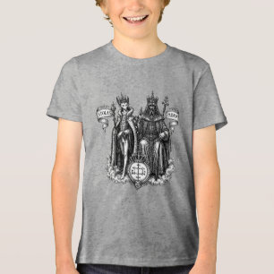 Goetischer Adel Fürst Stolas und König Paimon Tri-Blend Shirt
