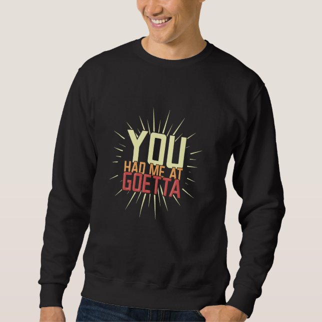 Goetta Wurst Cincinnati Frühstücksbuffet Funn Sweatshirt (Vorderseite)