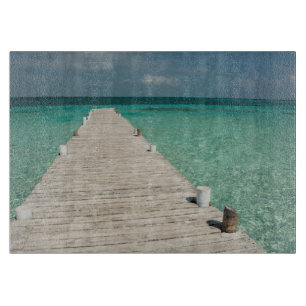 Goff Caye, eine beliebte Insel des Barriereriffs Schneidebrett