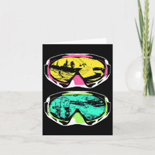 Goggles Snow Mountain Snowboard Karte