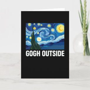 Gogh Außenseiter Liebhaber Natur Inspirierend Ster Karte