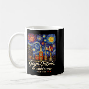 Gogh Draußen 250. Jubiläum 1776 2026 Male Die Kaffeetasse