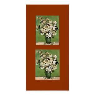 Gogh Eine Vase Mit Rosen 1890 Blumen Blüten Poster