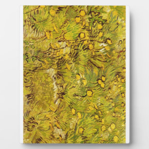 Gogh gelbe Blüten-wunderliche Hochzeit Fotoplatte