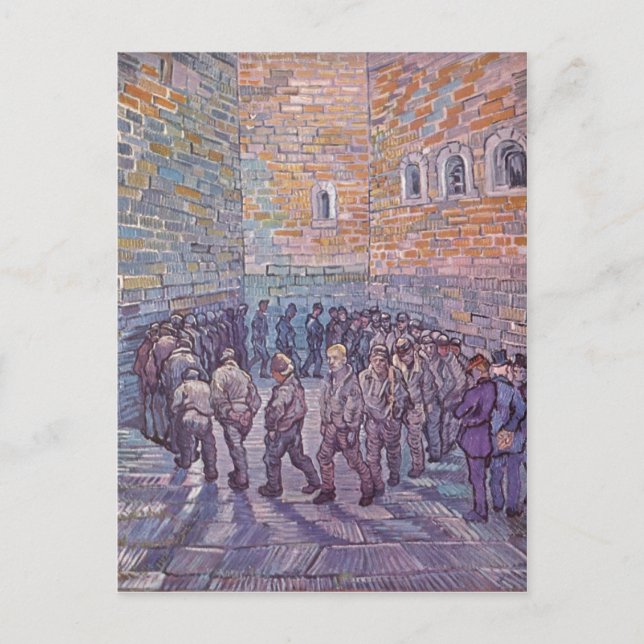 Gogh, Vincent Willem van Gefangener Übung (Aft. Postkarte (Vorderseite)