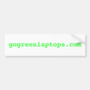 gogreenlaptops.com autoaufkleber