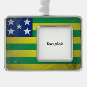 Goias Rahmen-Ornament Silber