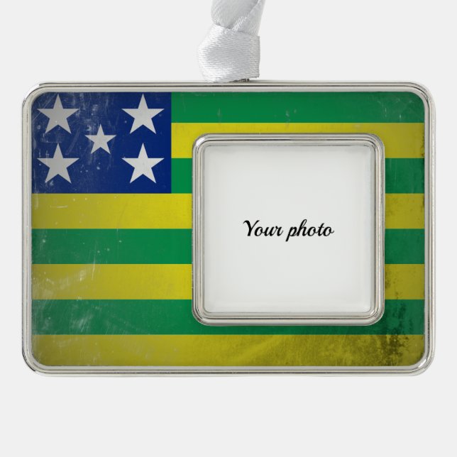 Goias Rahmen-Ornament Silber (Vorderseite)