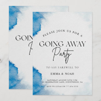 Going Away Party Invitation Printable Template Einladung