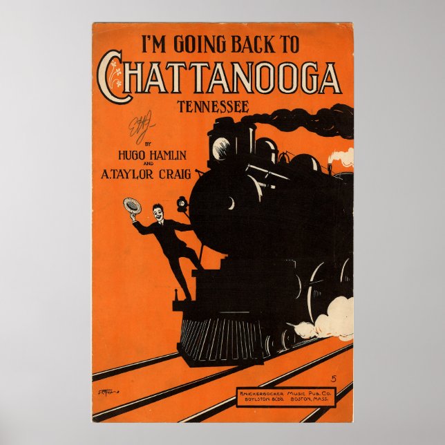 Going back to Chattanooga Poster (Vorne)