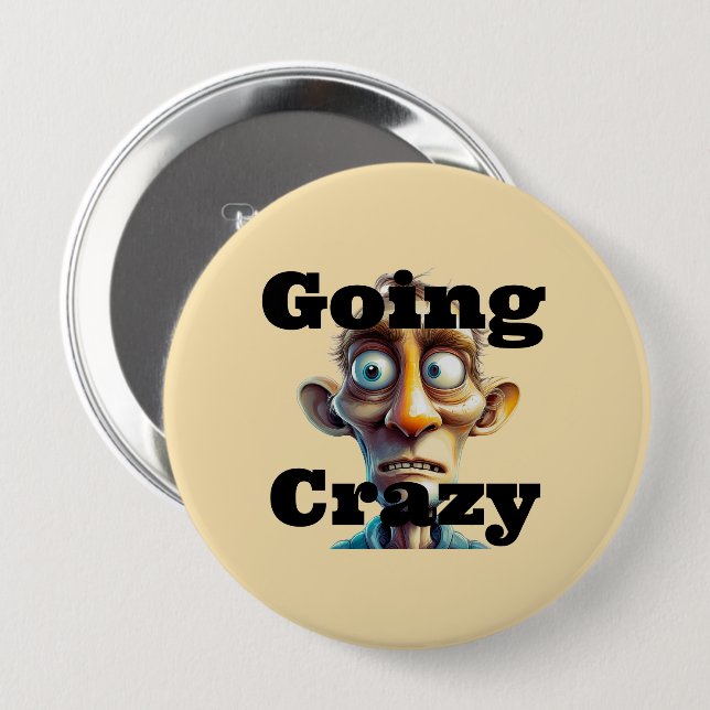 Going Crazy Button (Vorne & Hinten)