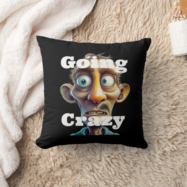 Going Crazy Throw Kissen (Decke)
