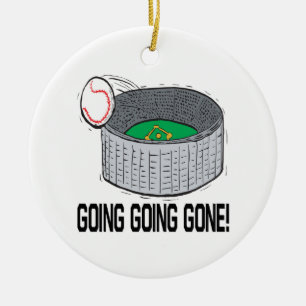Going Gone Keramikornament