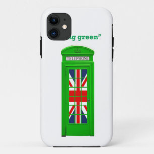 "Going Green" Londoner Telefonbox Case-Mate iPhone Hülle